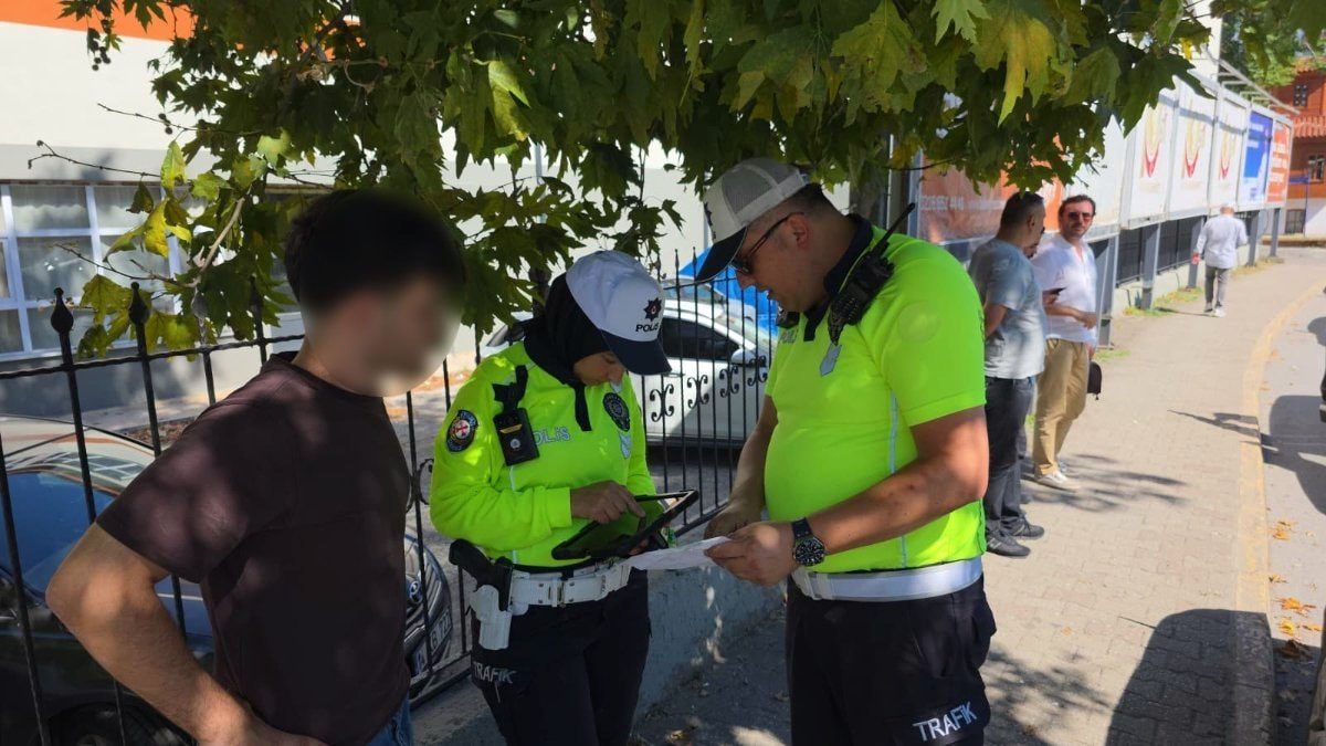 Zonguldak'ta ehliyeti aldığı gün iptal edildi