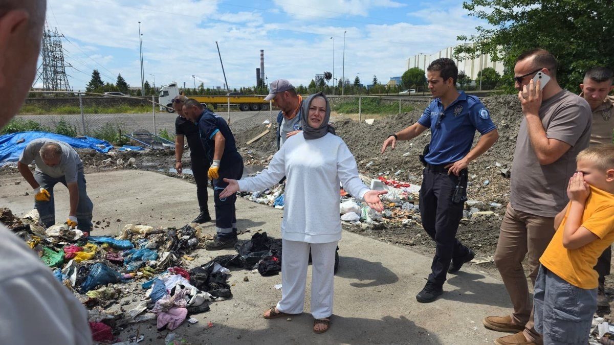 Zonguldak'ta sokakta bırakılan altın dolu çantayı çöp sanıp kamyona yüklediler