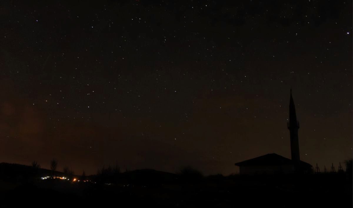 Bolu'da Perseid Meteor Yağmuru Gözlemi