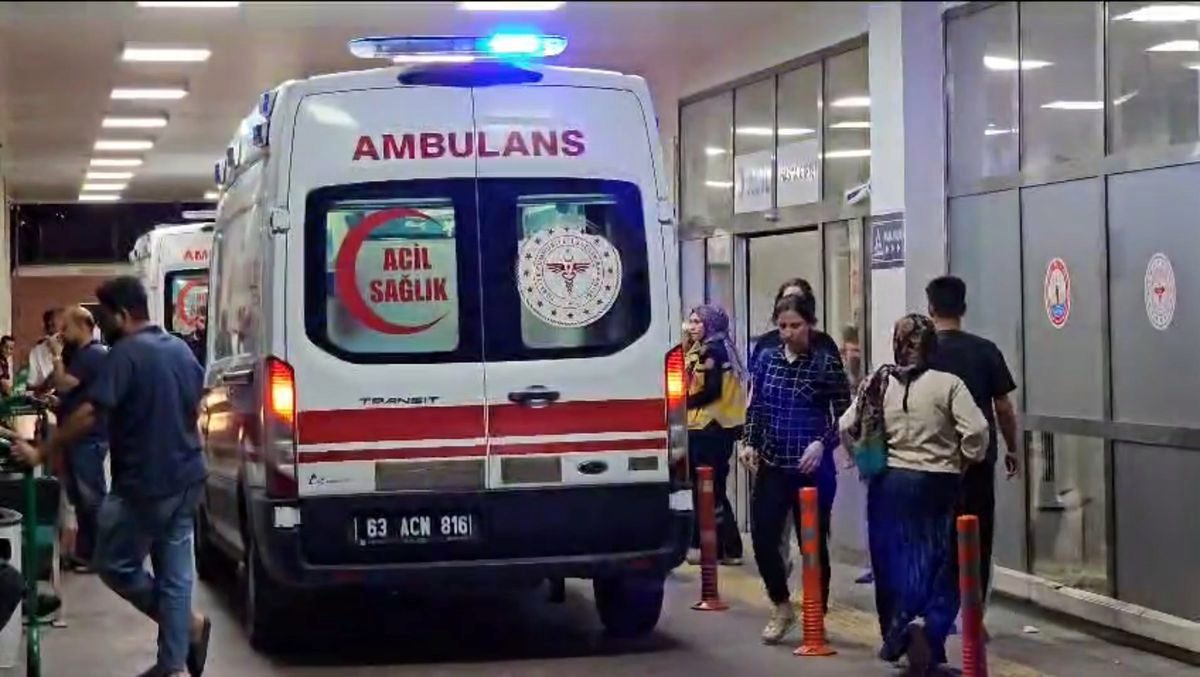 Ceylanpınar'da feci kaza: 1 ölü, 4 yaralı