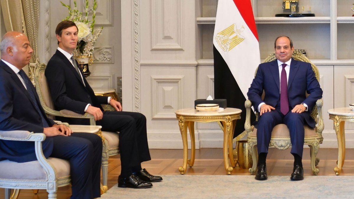 Donald Trump'ın damadı, Mısır Cumhurbaşkanı Sisi ile görüştü