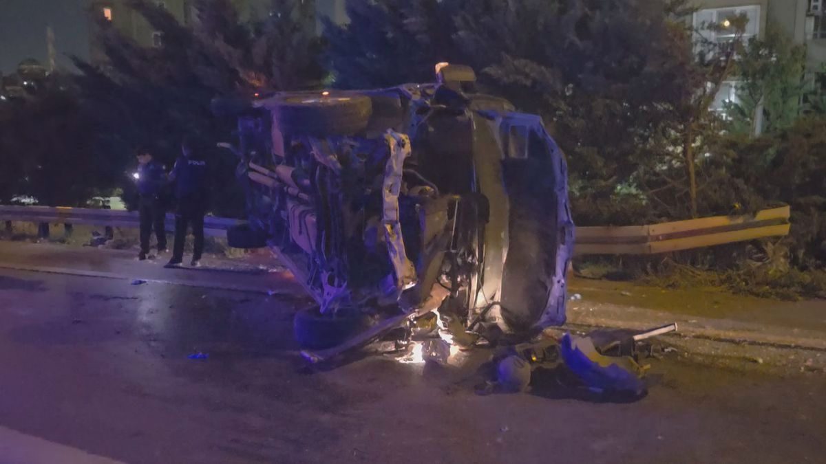 Esenler'de Zincirleme Kazada 1 Ölü, 5 Yaralı