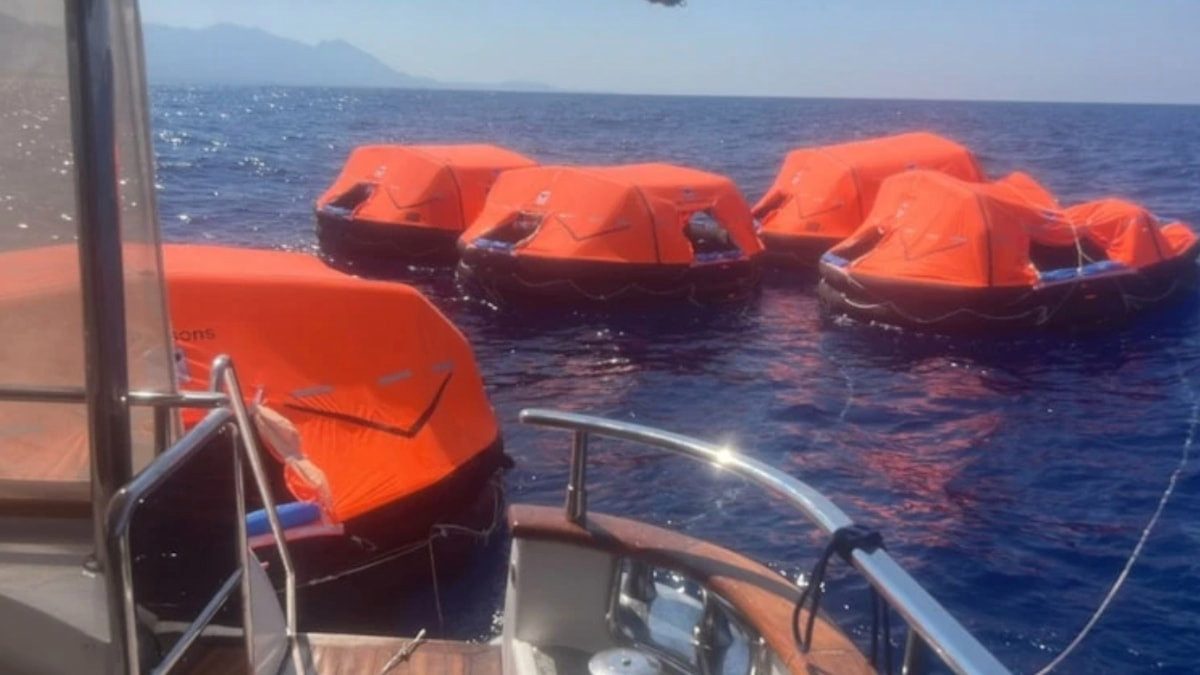 Girne'deki gemi kazasında kayıplar aranıyor
