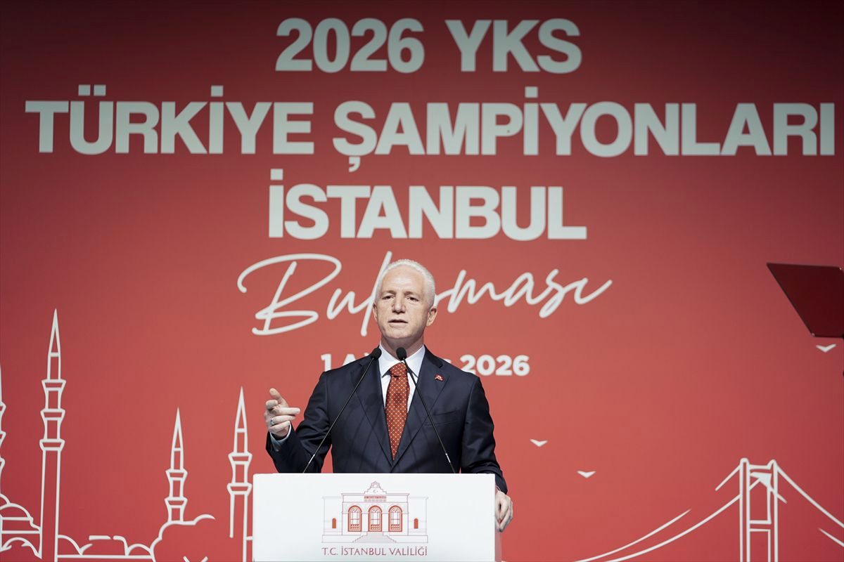 İstanbul'da "2026 YKS İstanbul Şampiyonları Buluşması" yapıldı