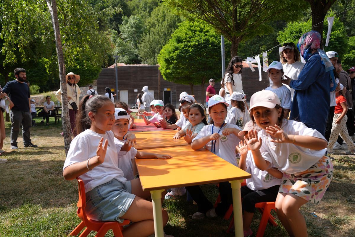 Karagöl Tabiat Parkı’nda "Aile Kampı" etkinliği düzenlendi