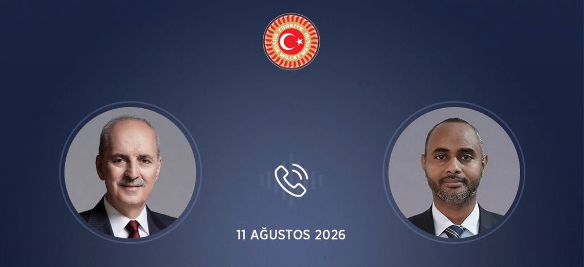 Kurtulmuş'tan Somali Halk Meclisi Başkanı'na tebrik ve destek mesajı