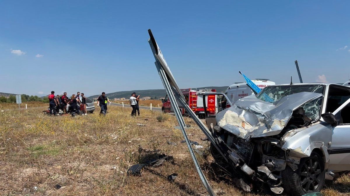 Kütahya'da babasını ziyarete giderken kazada öldü