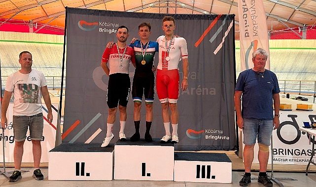 Pist Bisikleti Milli Takımımız IV. Budapest GP'yi 1 altın, 3 gümüş olmak üzere 4 madalyayla tamamladı