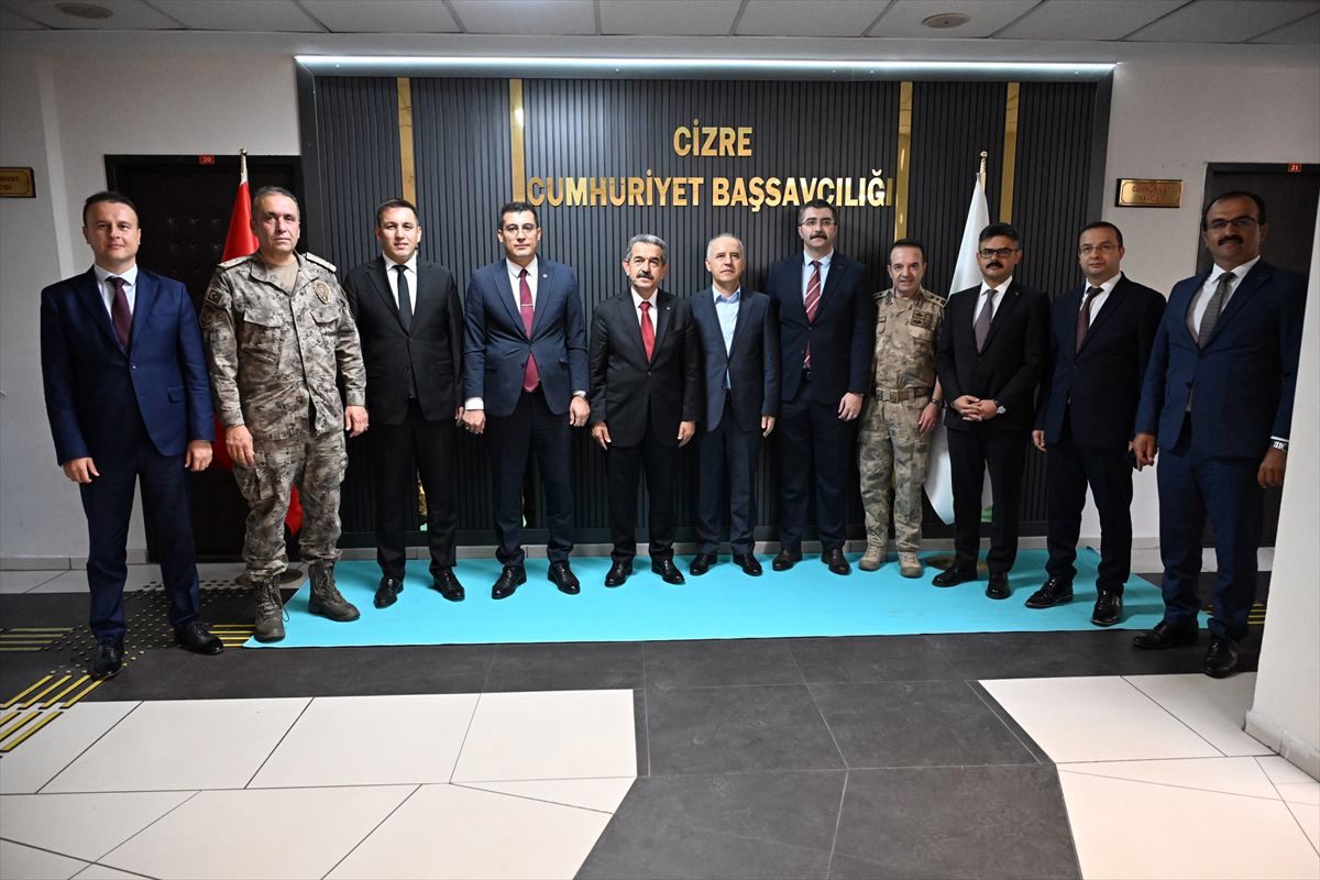 Şırnak Valisi'nden Cizre Başsavcısı'na ziyaret