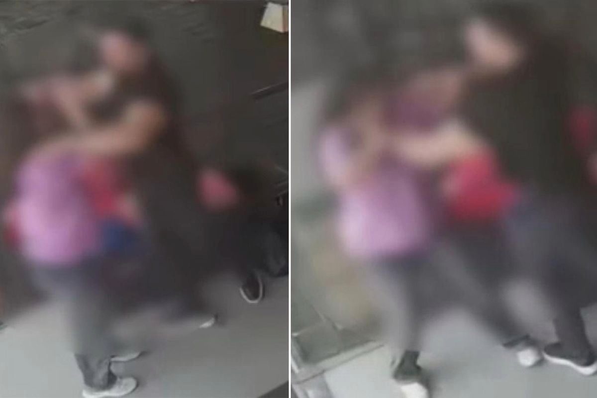 Spor salonunda dakikalarca kadını darbeden şahıs serbest bırakıldı