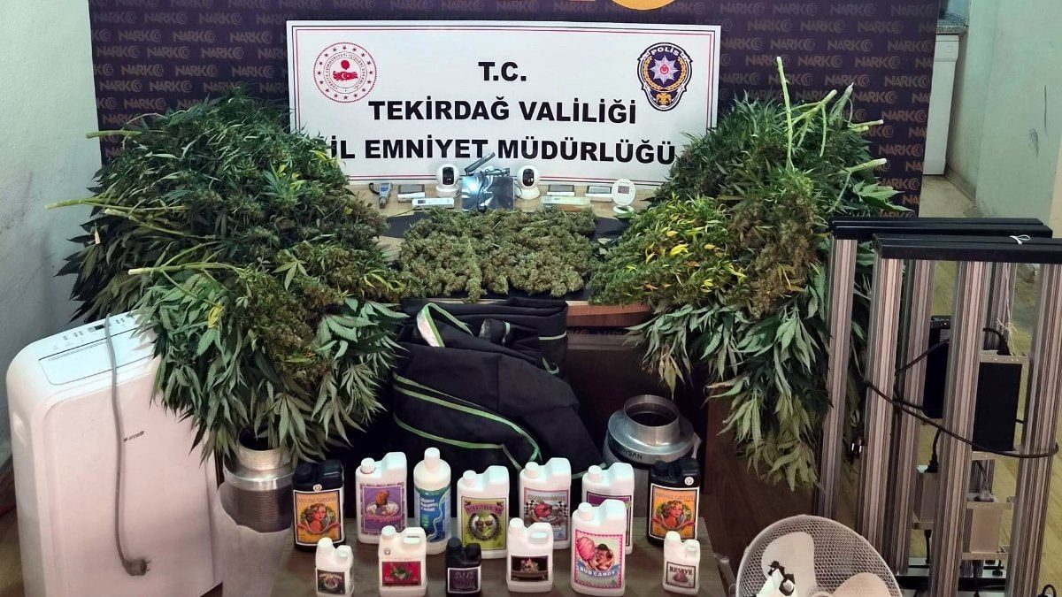 Tekirdağ'da uyuşturucu satıcılarına operasyon: 7 tutuklama