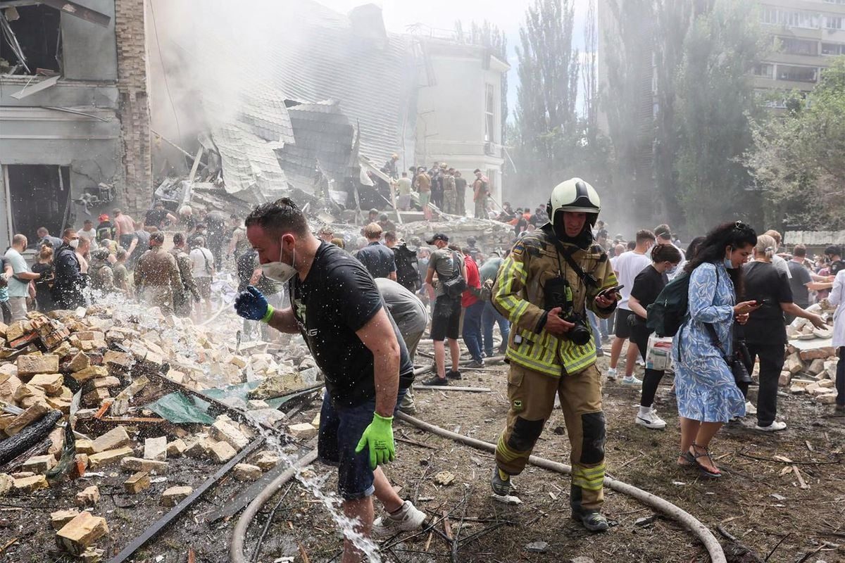 Ukrayna: Rusya'nın Kiev'e düzenlediği saldırıda 8 kişi öldü, 33 kişi yaralandı