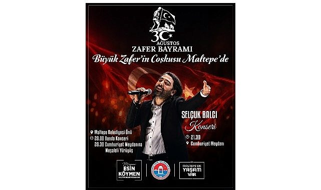 Zafer Bayramı coşkusu Maltepe'de yaşanacak