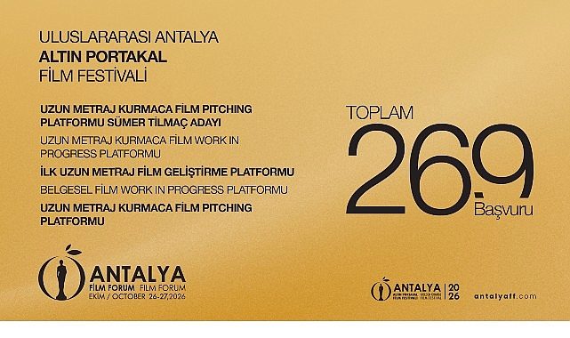 Altın Portakal'da Film Forum Başvuruları Sona Erdi!