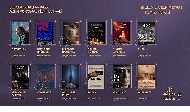 Antalya Altın Portakal Film Festivali'nde Ulusal Uzun Metraj Film Yarışması'ndaki Finalist Filmler Belli Oldu!