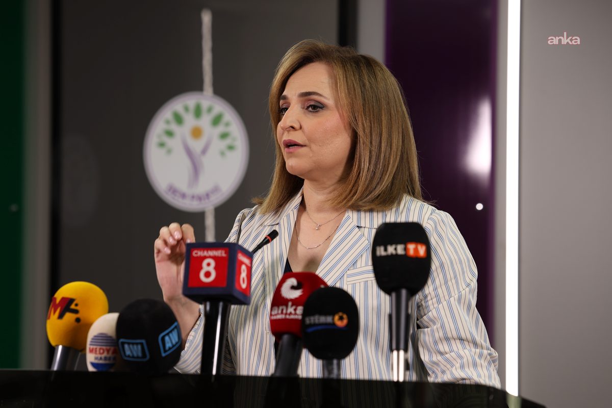 DEM Parti Sözcüsü Doğan, T24 kapatma kararını basın özgürlüğüne ağır müdahale saydı