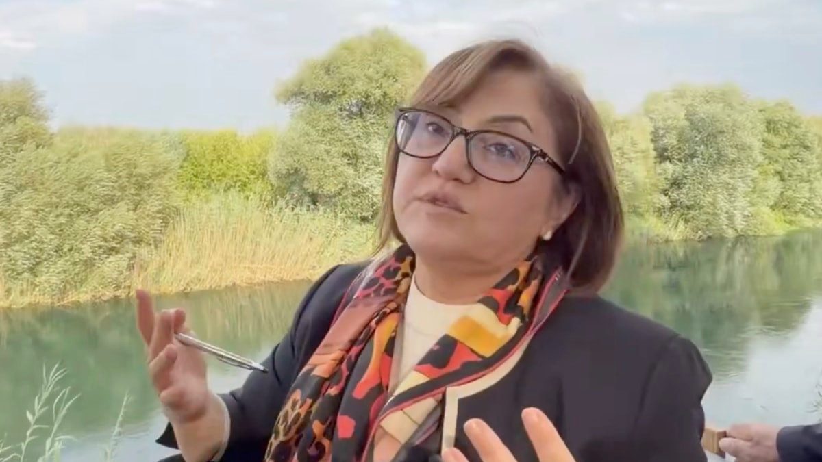 Fatma Şahin, Karkamış Kuş Cenneti'nde incelemelerde bulundu: Şuraya bakınca dilim tutuluyor
