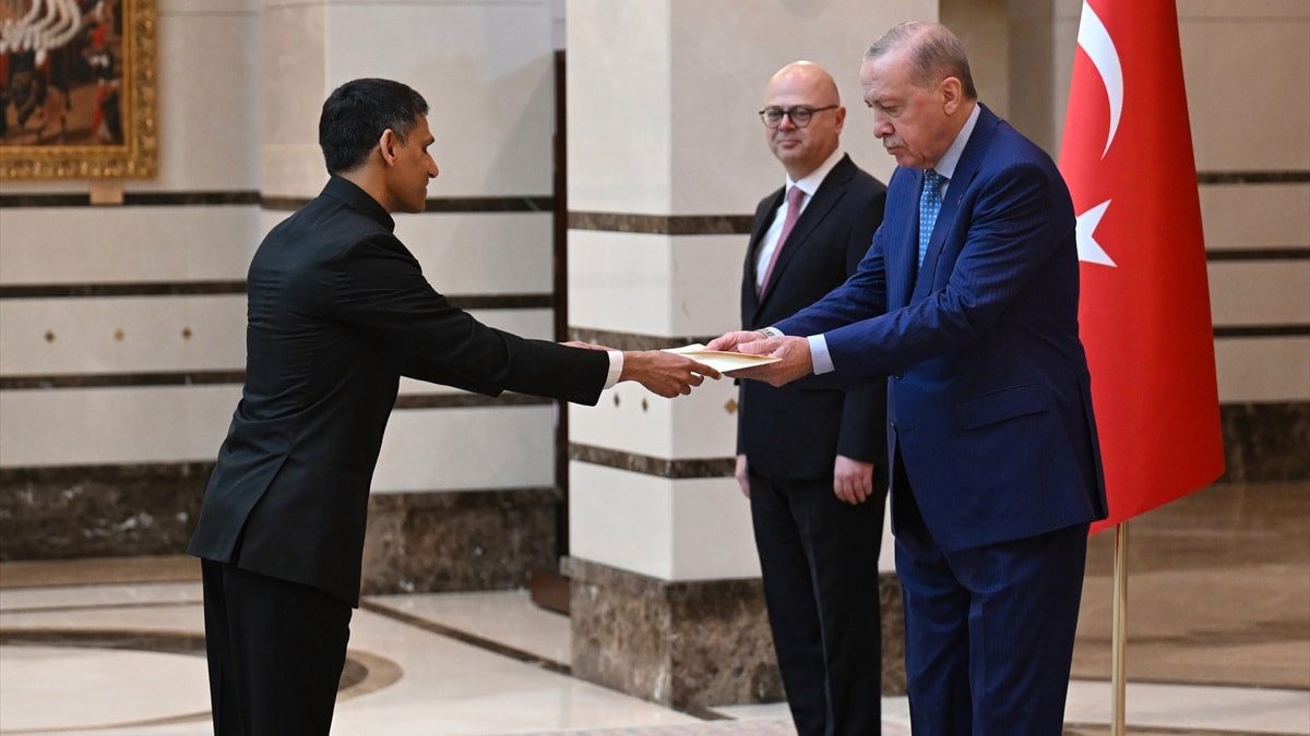 Cumhurbaşkanı Erdoğan, büyükelçilerin güven mektuplarını kabul etti