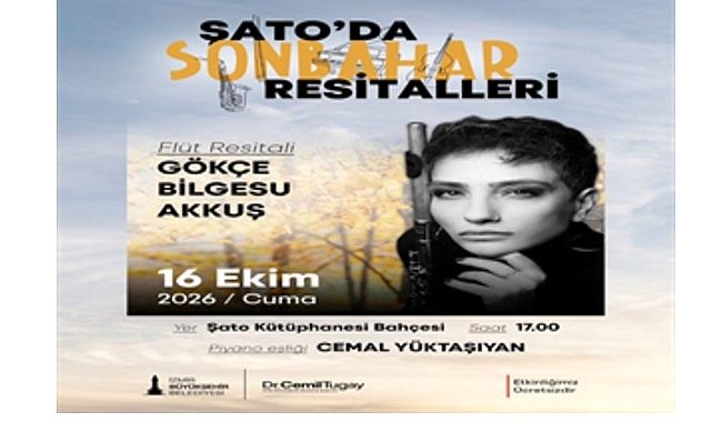 "Şato'da Sonbahar Resitalleri" başlıyor