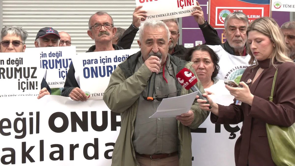 Tüm Emeklilerin Sendikası Ankara'da emeklinin ölümüne 'siyasi cinayet' dedi